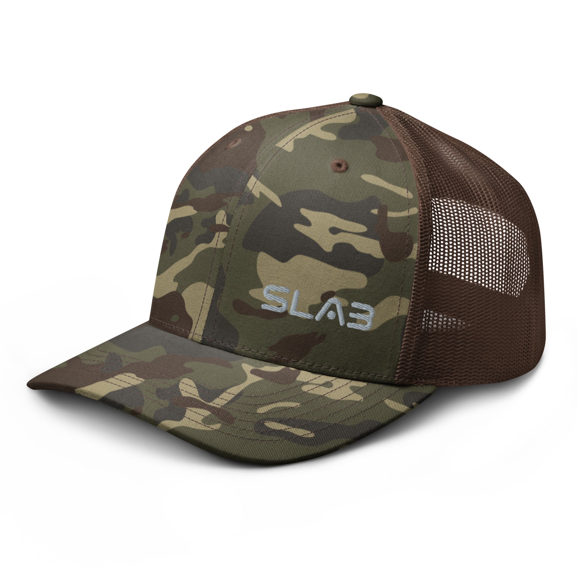 SLAB Camouflage trucker hat image 8