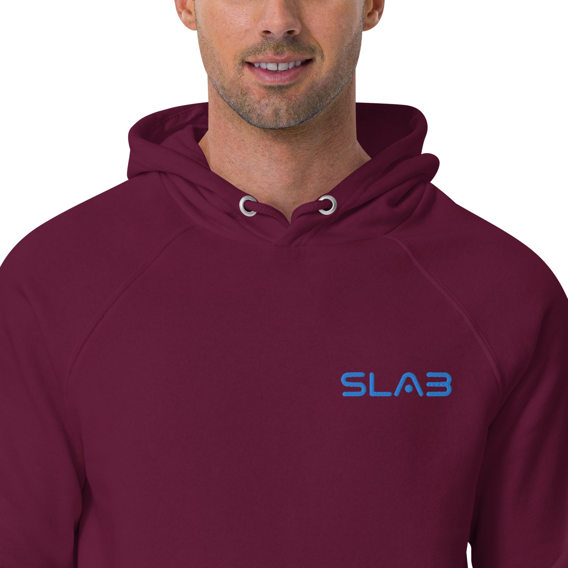 SLAB Unisex eco raglan hoodie image 5