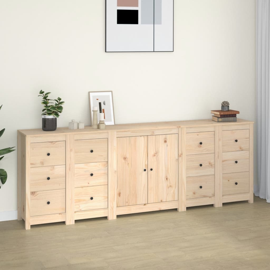 Tarell Pinewood Sideboard